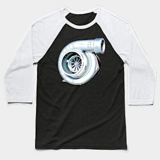 Turbocharger Cartoon Baseball T-Shirt